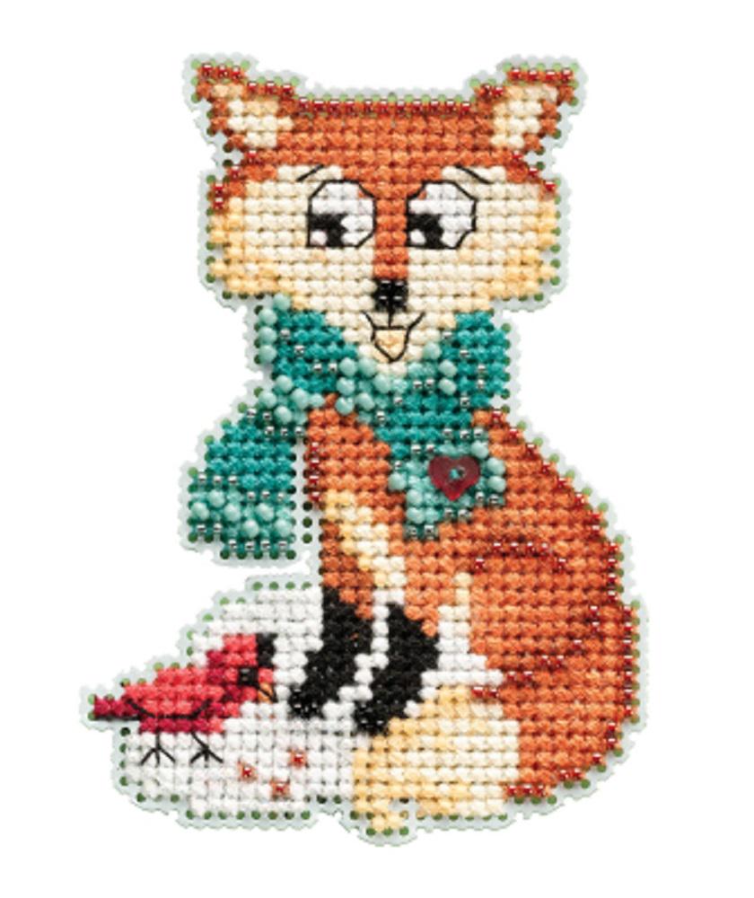 Foxy - Mill Hill - Winter Holiday - Cross Stitch Kit - MH18-2136
