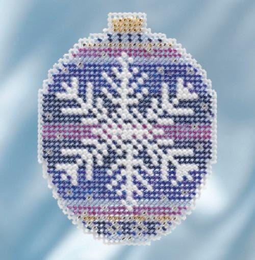 Mill Hill - Beaded Holiday - Royal Snowflake - Cross Stitch Kit - MH21-1812
