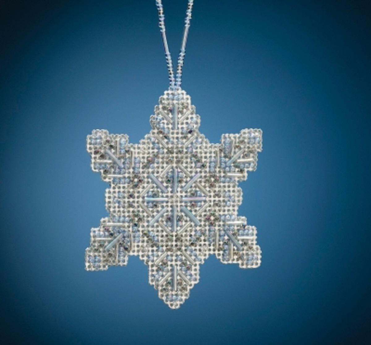 Crystal Snowflake - Mill Hill - Beaded Holiday - Cross Stitch Kit - MH21-2011