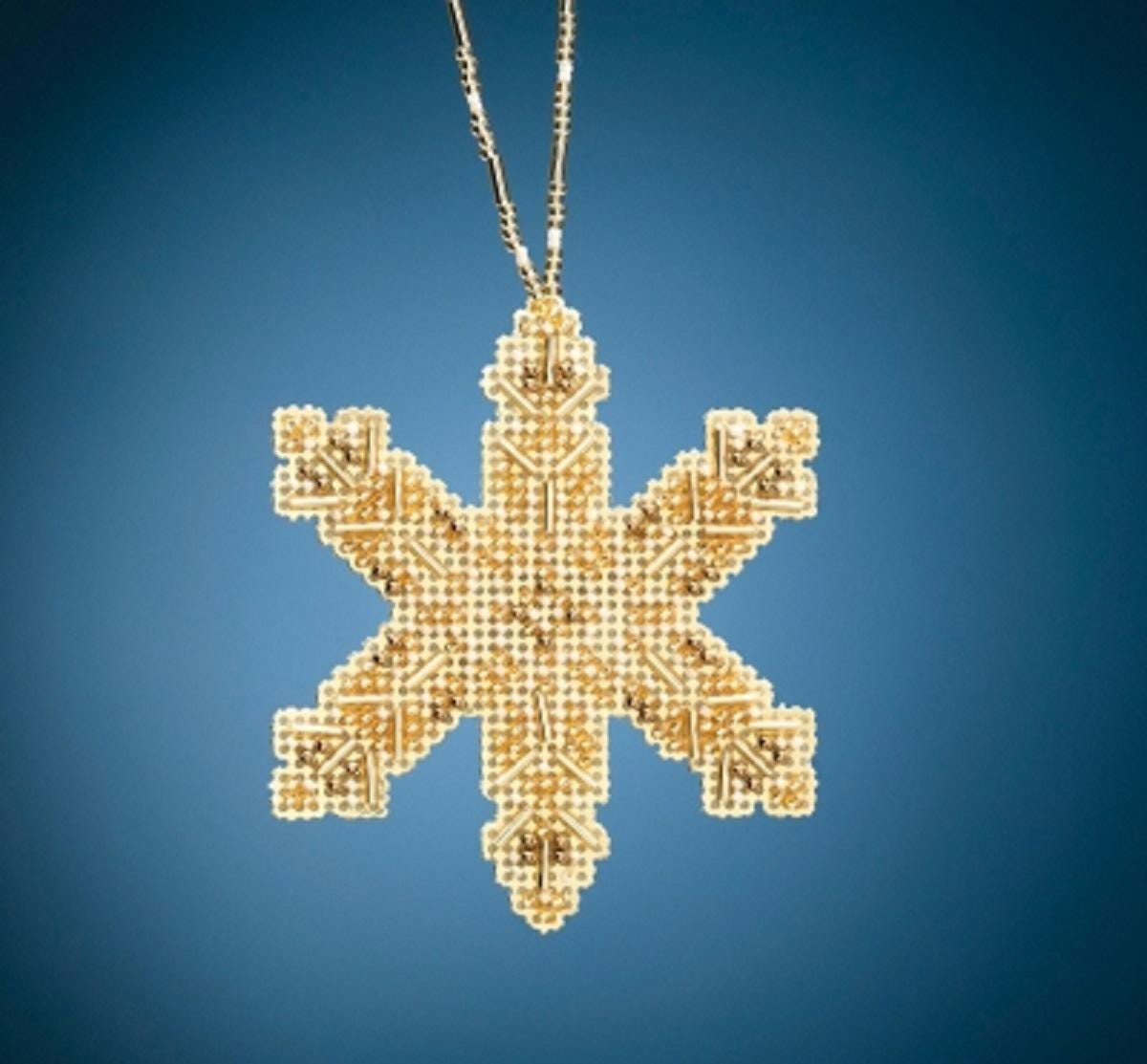 Victorian Snowflake - Mill Hill - Beaded Holiday - Cross Stitch Kit - MH21-2014