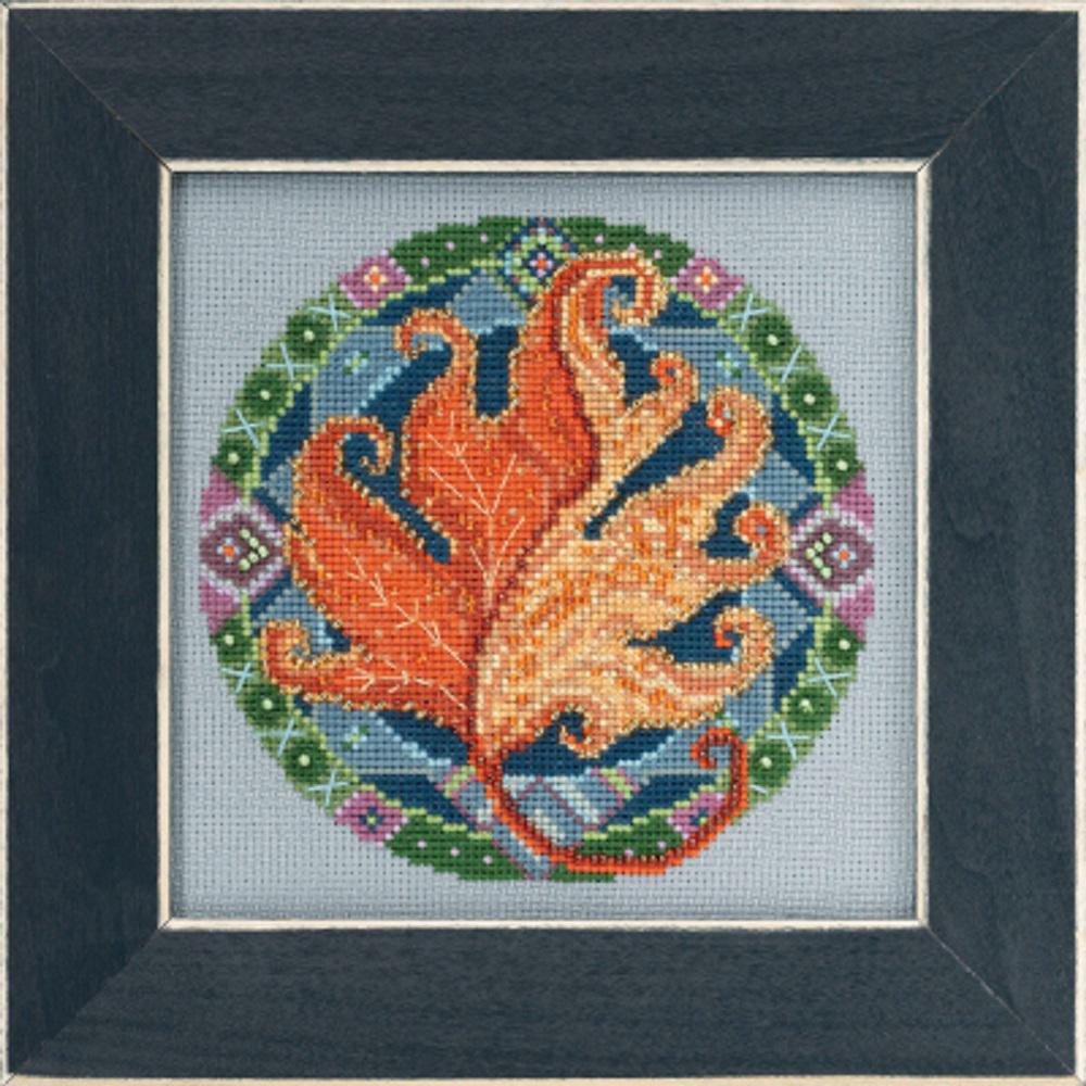 Fall Mandala - Mill Hill - Mandala Quartet - Cross Stitch Kit - MH17-2113