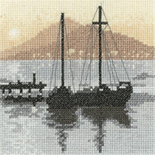 Bay View - Counted Cross Stitch Kit - Heritage Crafts