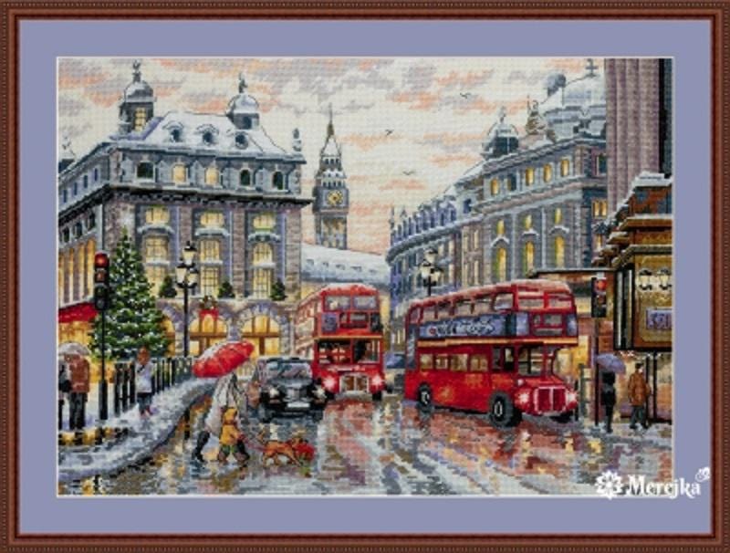 London - Merejka - Counted Cross Stitch Kit - MK159