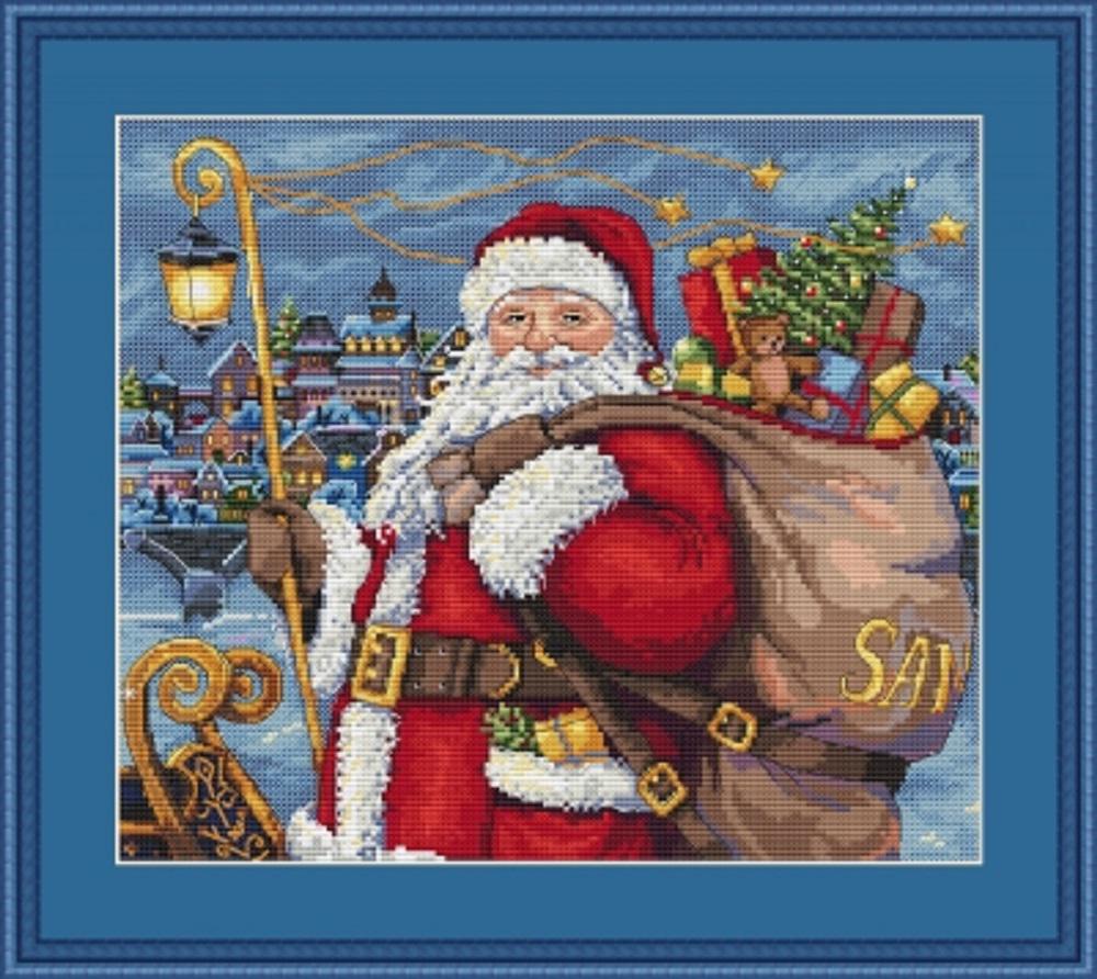 Santa is Coming - Merejka - Counted Cross Stitch Kit - MK102