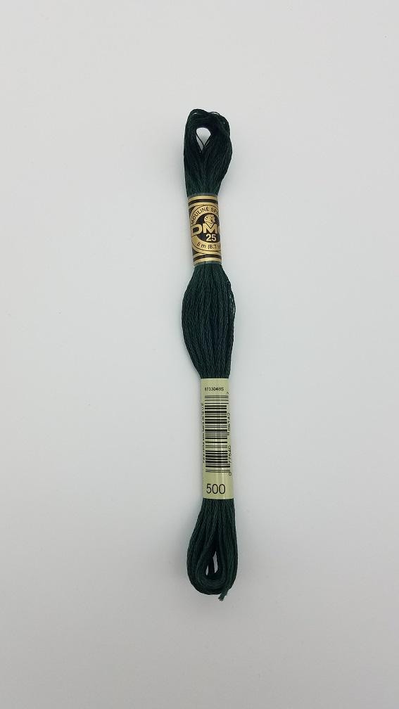 DMC 500 - 6-Strand Floss - Blue Green Very Dark