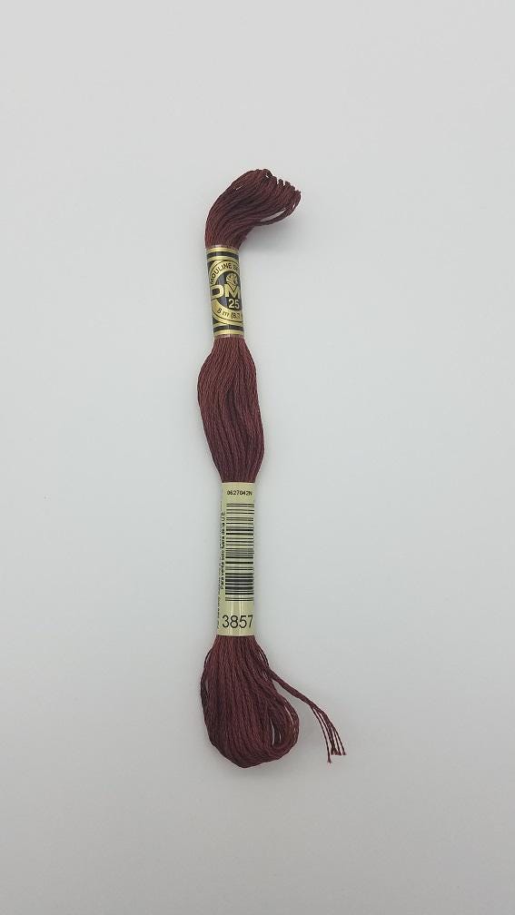 DMC 3857 - 6-Strand Floss - Rosewood Dark