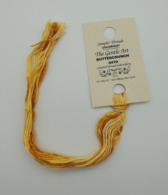 Buttercrunch - Gentle Art Sampler Hand-Dyed Floss - 0470
