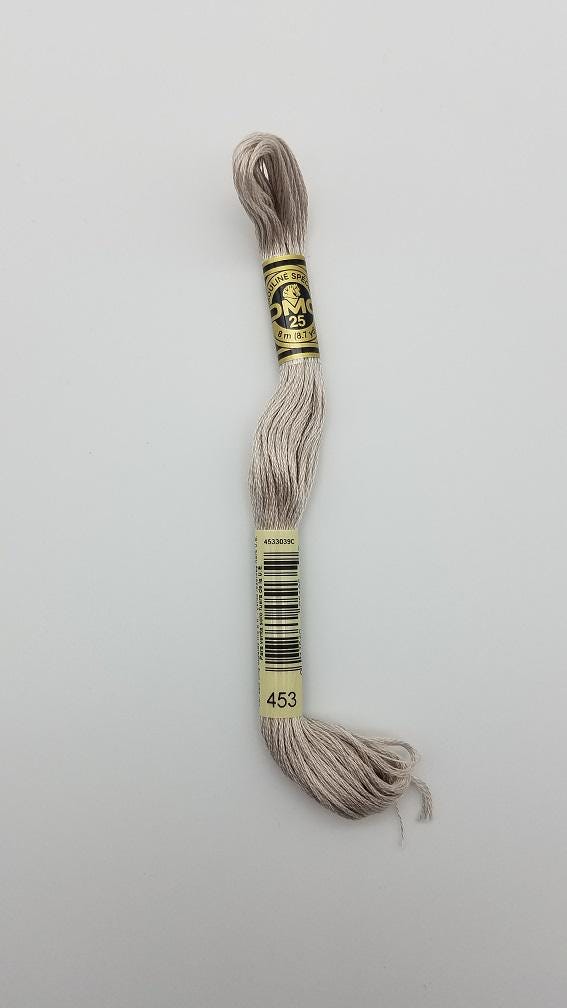 DMC 453 - 6-Strand Floss - Shell Gray Light