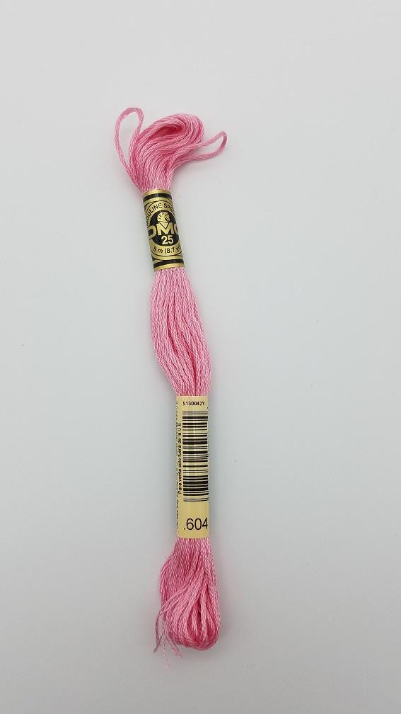 DMC 604 - 6-Strand Floss - Cranberry Light