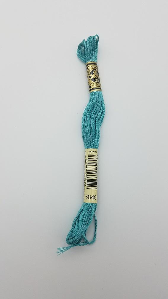 DMC 3849 - 6-Strand Floss - Teal Green Light
