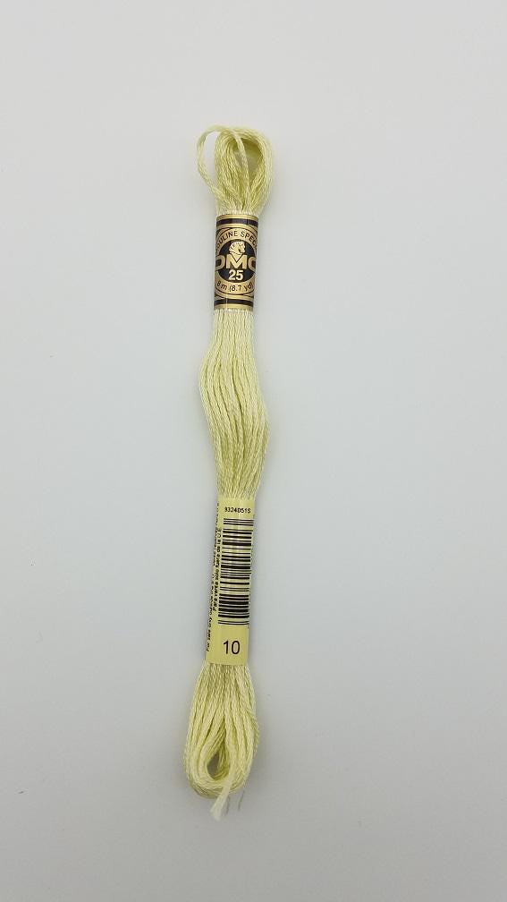 DMC 10 - 6-Strand Floss - Very Light Tender Green