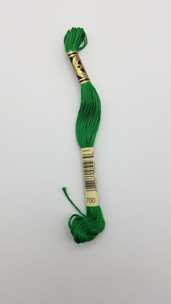 DMC 700 - 6-Strand Floss - Bright Green