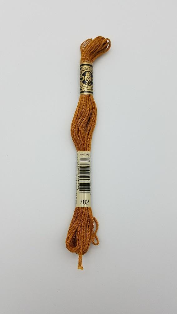 DMC 782 - 6-Strand Floss - Topaz Dark