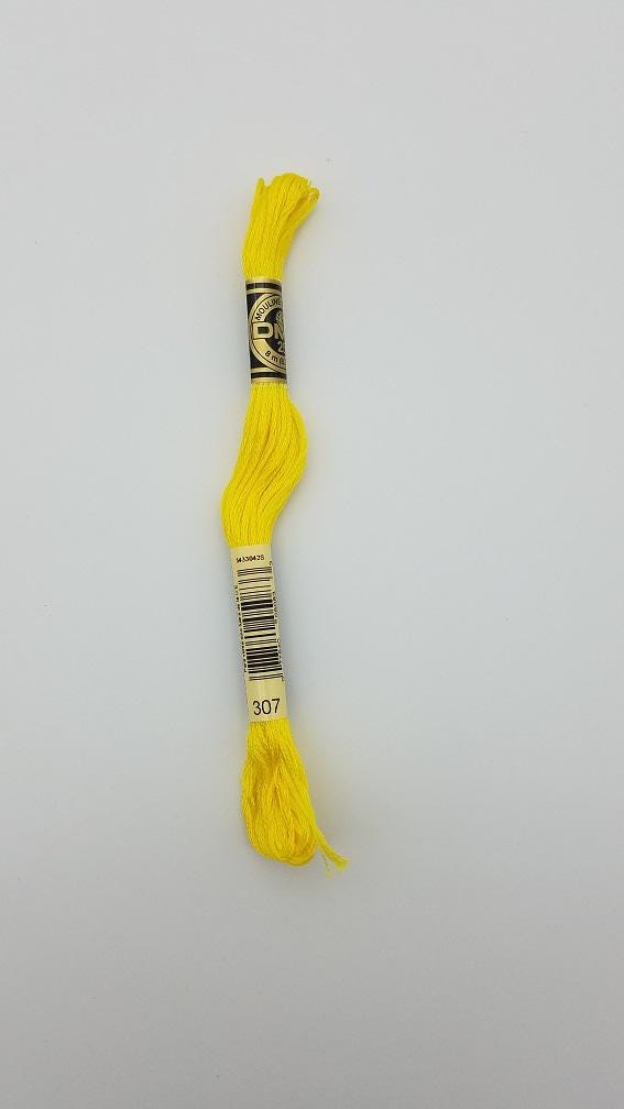 DMC 307 - 6-Strand Floss - Lemon
