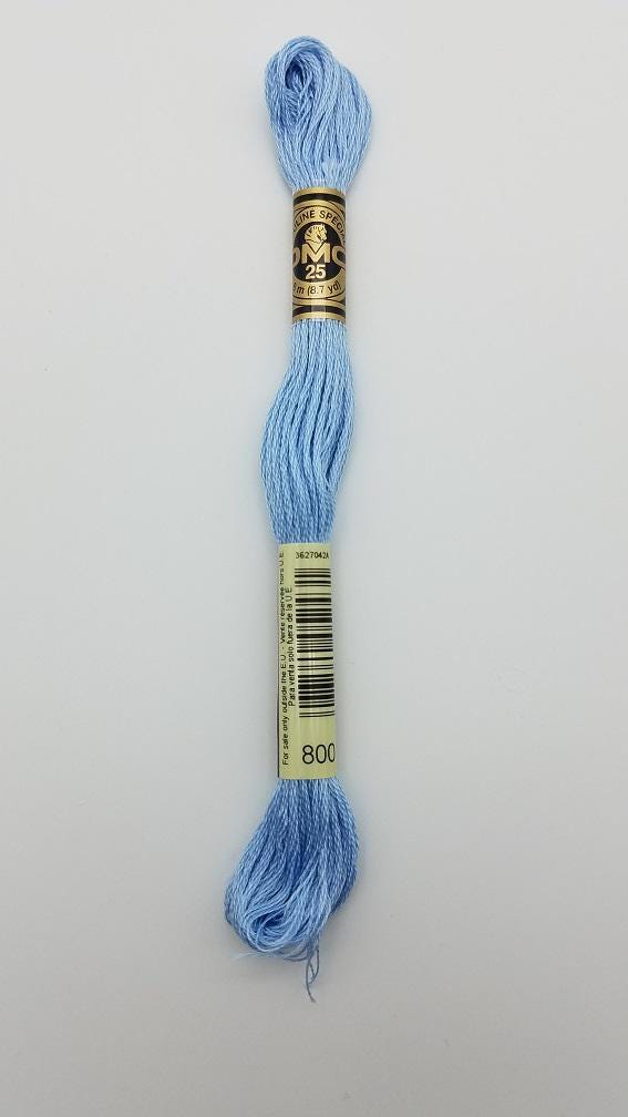 DMC 800 - 6-Strand Floss - Delft Blue Pale