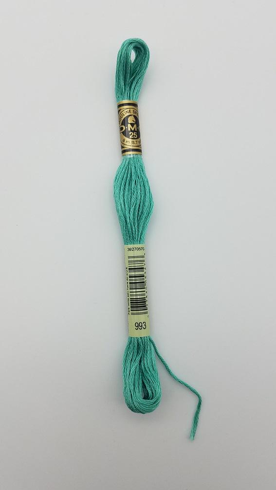 DMC 993 - 6-Strand Floss - Aquamarine Very Light