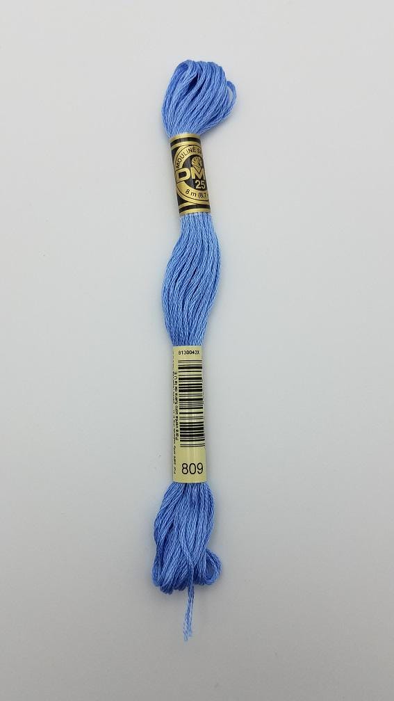 DMC 809 - 6-Strand Floss - Delft Blue