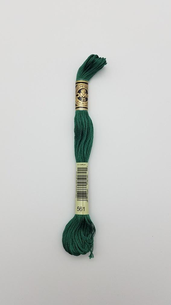 DMC 561 - 6-Strand Floss - Jade Very Dark