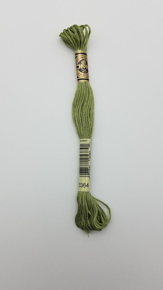 DMC 3364 - 6-Strand Floss - Pine Green