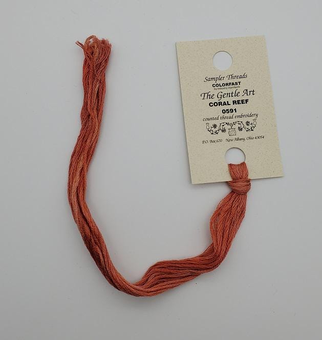 Coral Reef - Gentle Art Sampler Hand-Dyed Floss - 0591