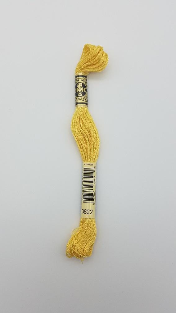 DMC 3822 - 6-Strand Floss - Straw Light