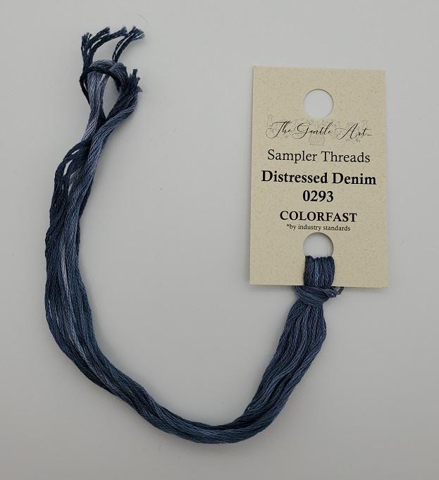 Distressed Denim - Gentle Art Sampler Hand-Dyed Floss - 0293