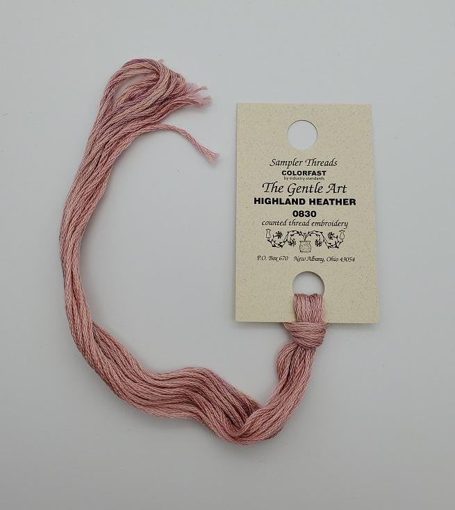 Highland Heather - Gentle Art Sampler Hand-Dyed Floss - 0830
