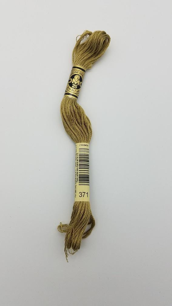 DMC 371 - 6-Strand Floss - Mustard