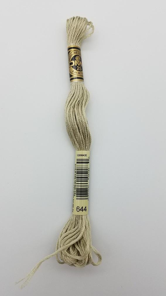 DMC 644 - 6-Strand Floss - Beige Gray Medium