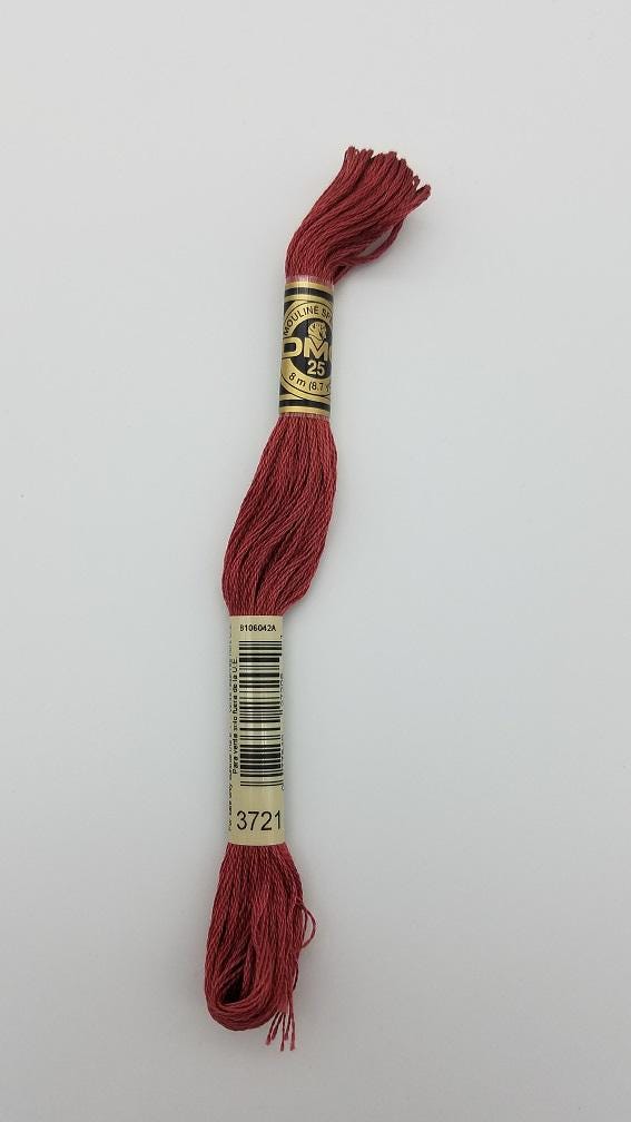 DMC 3721 - 6-Strand Floss - Shell Pink Dark