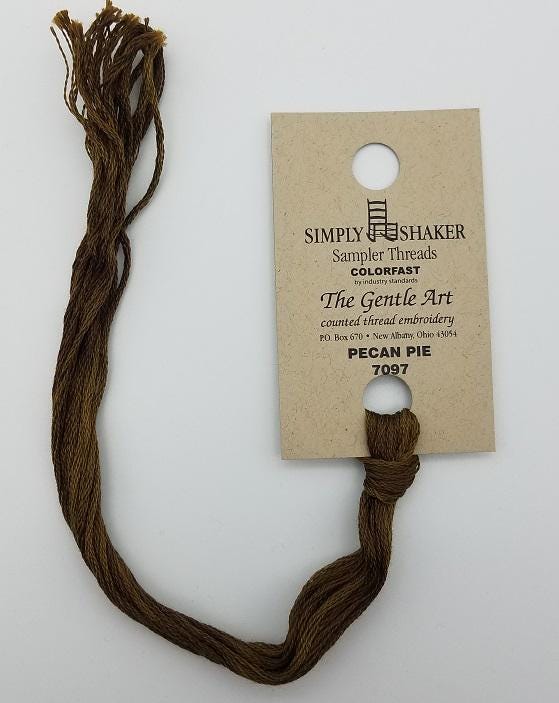 Pecan Pie - Gentle Art Simply Shaker Hand-Dyed Floss - 7097