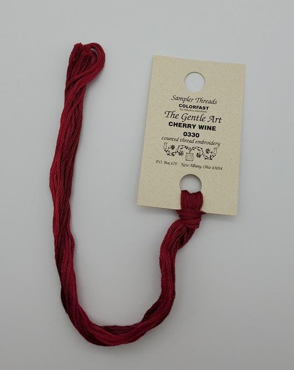 Cherry Wine - Gentle Art Sampler Hand-Dyed Floss - 0330