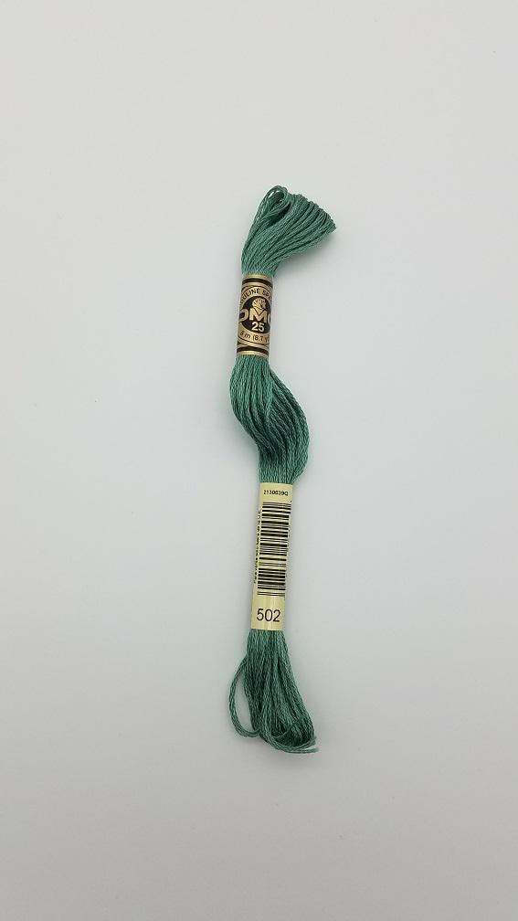 DMC 502 - 6-Strand Floss - Blue Green