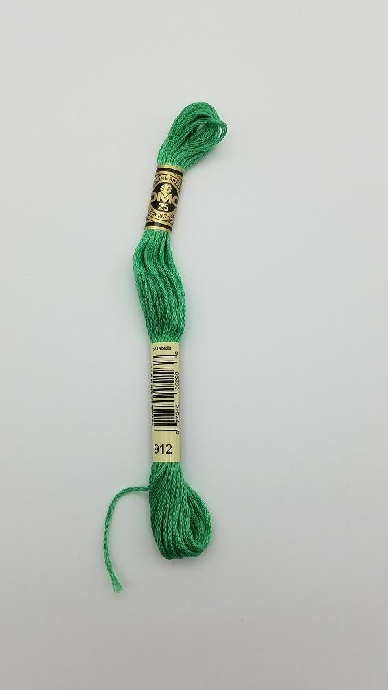 DMC 912 - 6-Strand Floss - Emerald Green Light