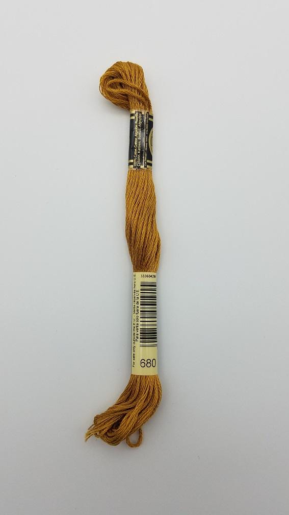 DMC 680 - 6-Strand Floss - Old Gold Dark