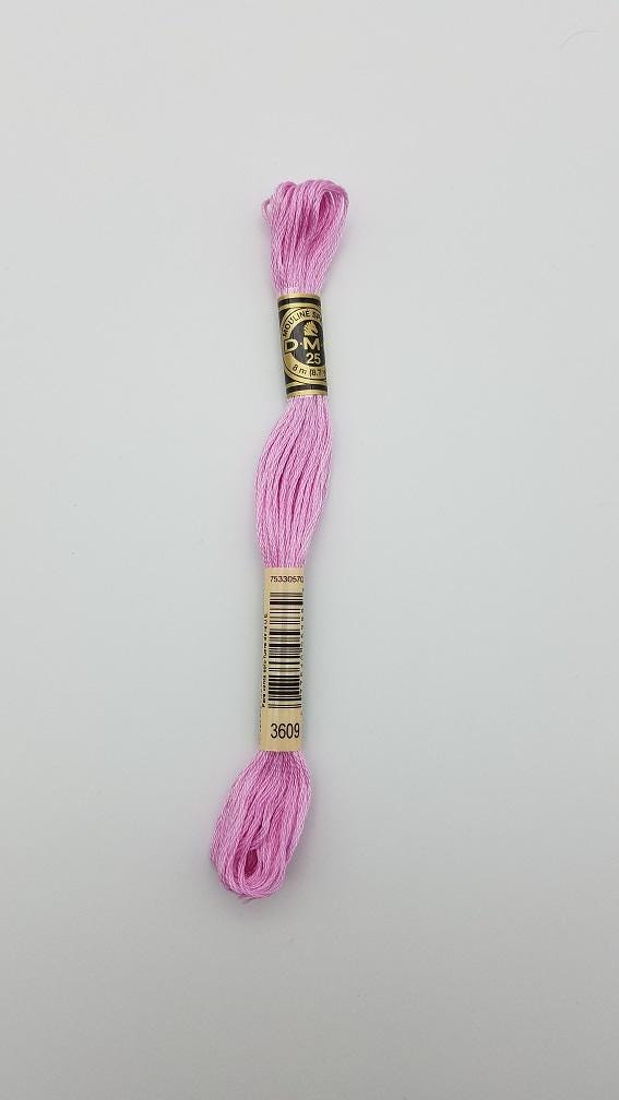 DMC 3609 - 6-Strand Floss - Plum Ultra Light