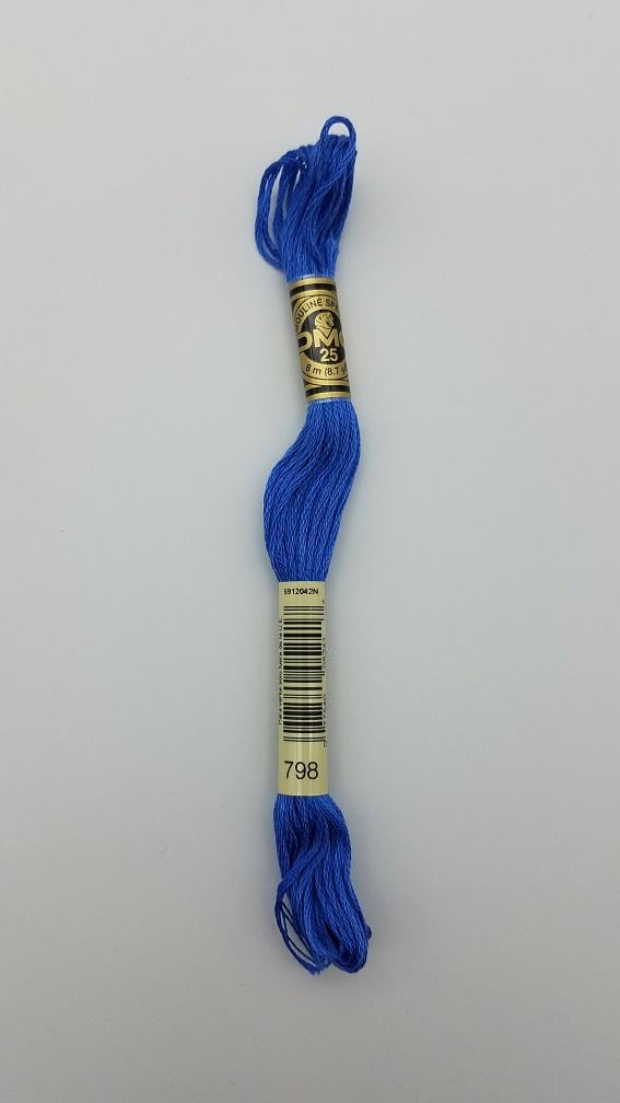 DMC 798 - 6-Strand Floss - Delft Blue Dark