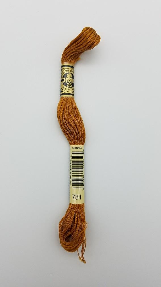 DMC 781 - 6-Strand Floss - Topaz Very Dark