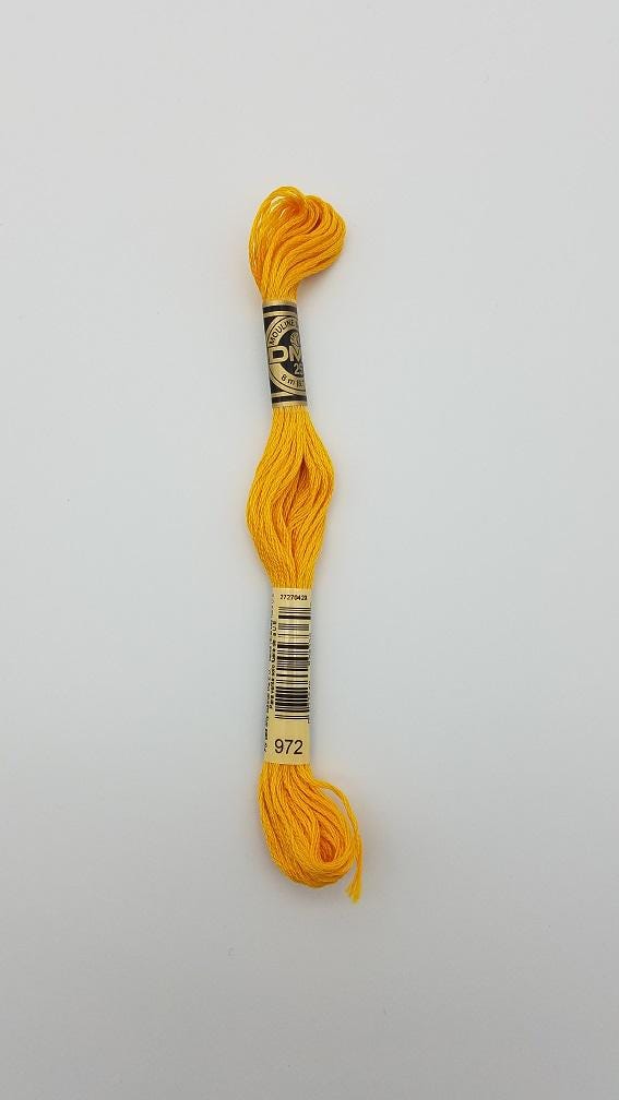 DMC 972 - 6-Strand Floss - Deep Canary