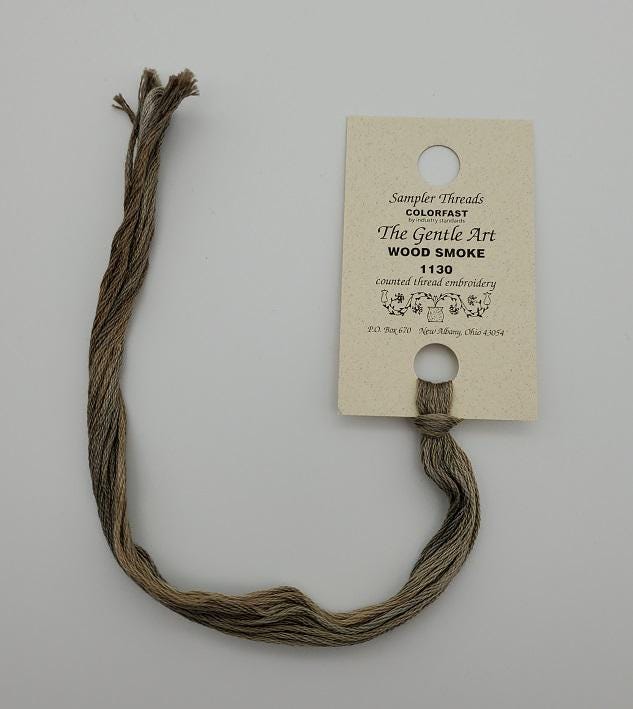 Wood Smoke - Gentle Art Sampler Hand-Dyed Floss - 1130