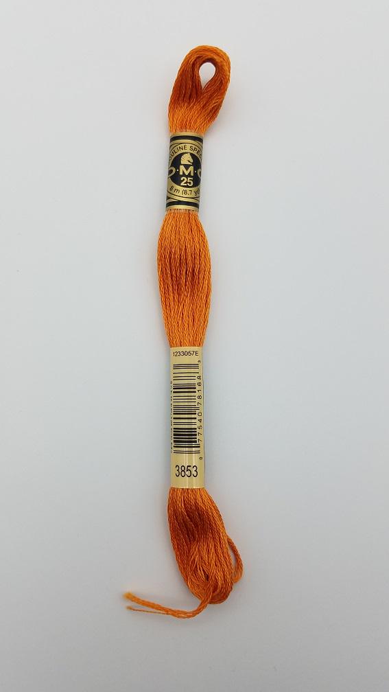 DMC 3853 - 6-Strand Floss - Autumn Gold Dark