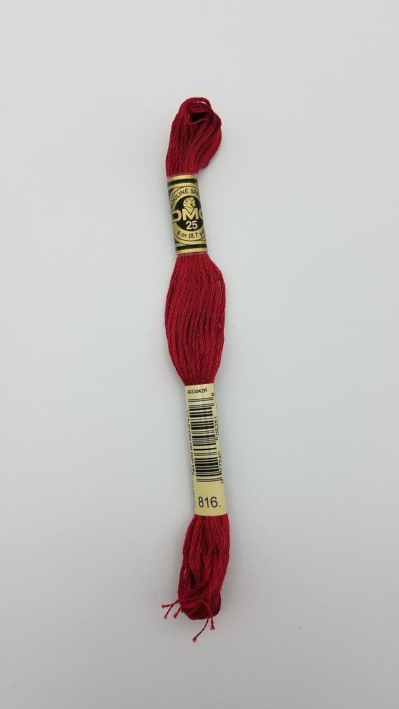 DMC 816 - 6-Strand Floss - Garnet
