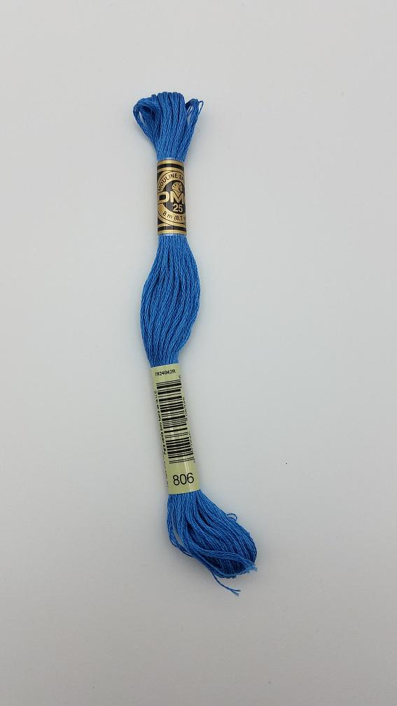 DMC 806 - 6-Strand Floss - Peacock Blue Dark