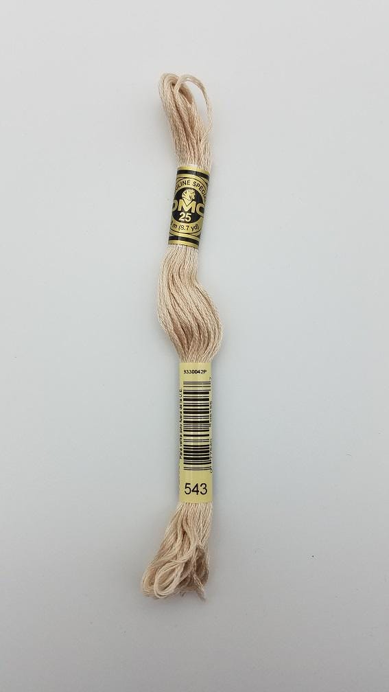 DMC 543 - 6-Strand Floss - Beige Brown Ultra Very Light