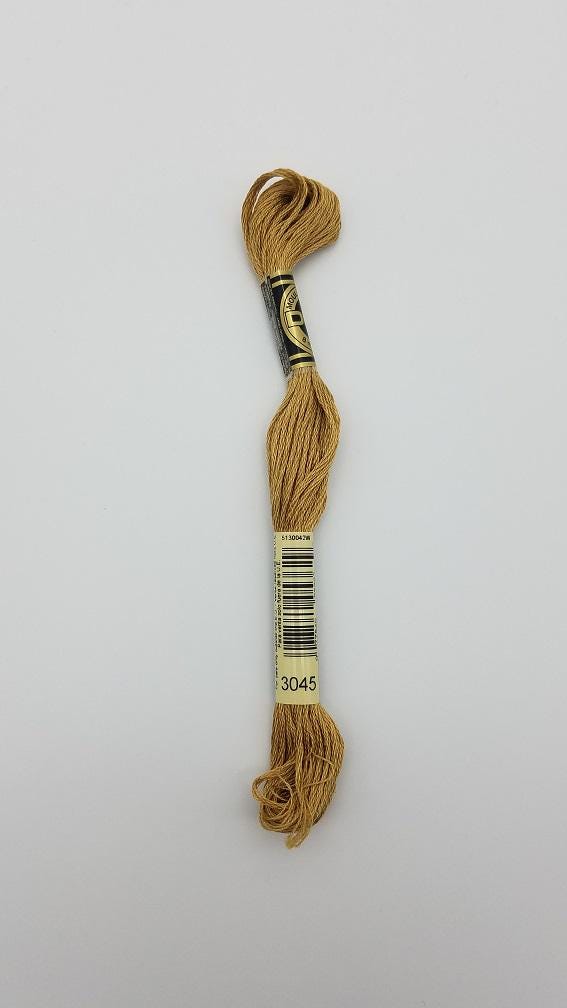 DMC 3045 - 6-Strand Floss - Yellow Beige Dark