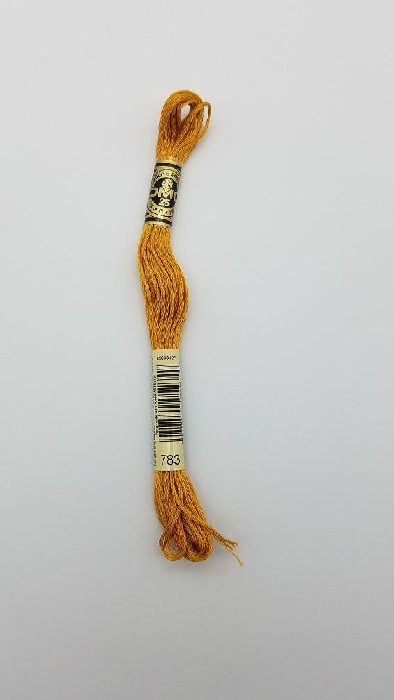 DMC 783 - 6-Strand Floss - Topaz Medium