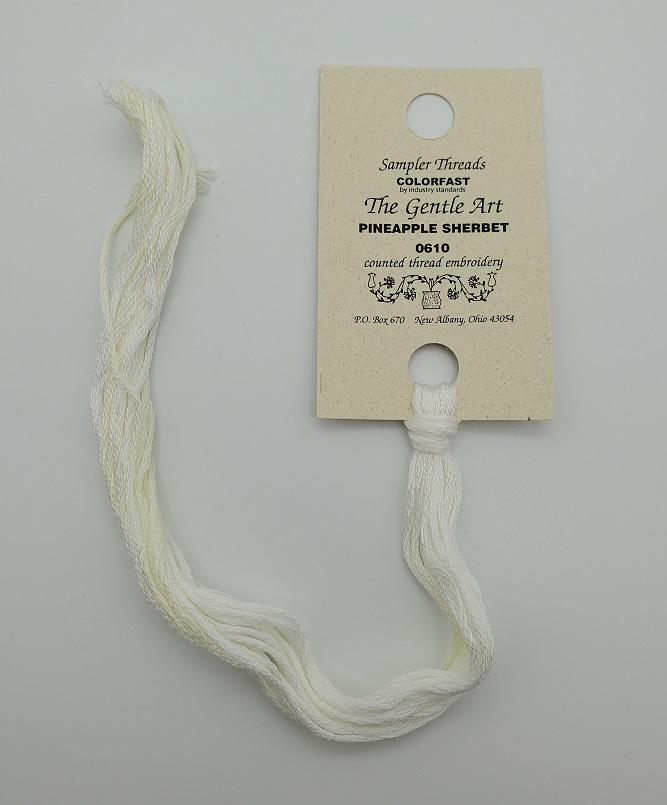 Pineapple Sherbet - Gentle Art Sampler Hand-Dyed Floss - 0610