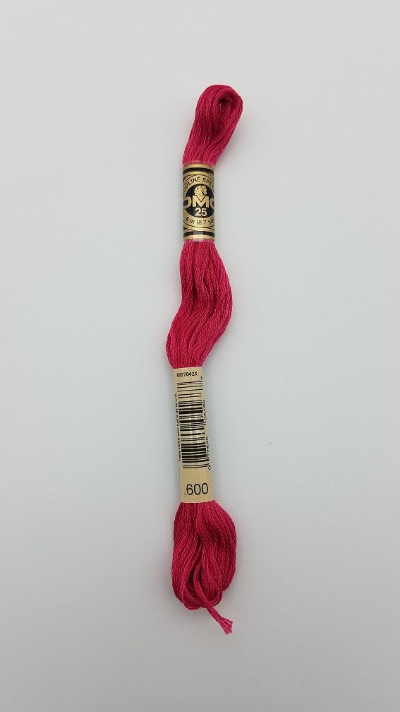 DMC 600 - 6-Strand Floss - Cranberry Very Dark