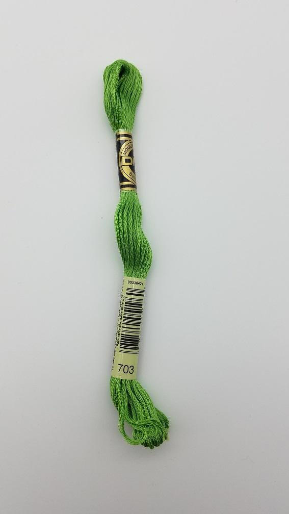 DMC 703 - 6-Strand Floss - Chartreuse