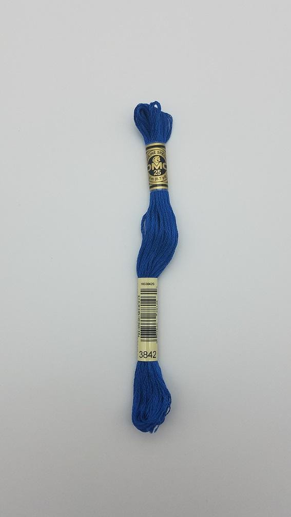 DMC 3842 - 6-Strand Floss - Wedgewood Dark